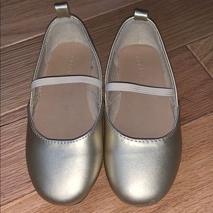 Old Navy Gold shoes 9 toddler